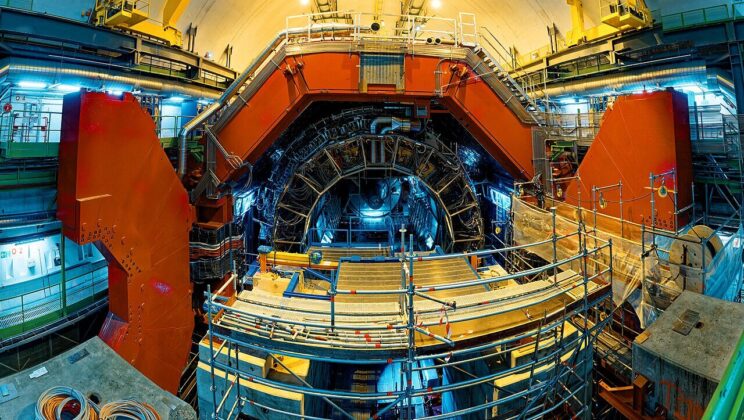 Gluon production drops sharply when ALICE probes regions one-quarter the size of a proton