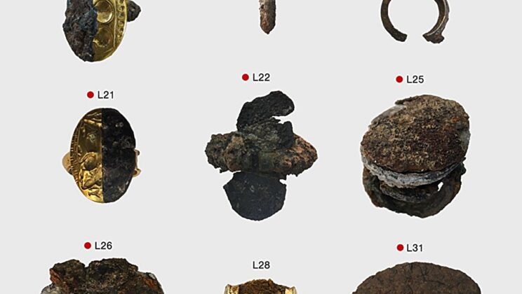 Bronze Age Greeks wore rings made from iron that fell from the sky