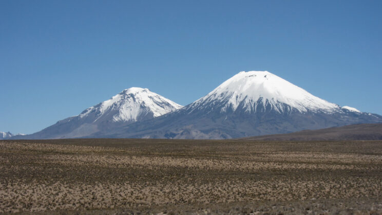 The slope of an ancient volcanic blanket puts a limit on how fast the Andes rose