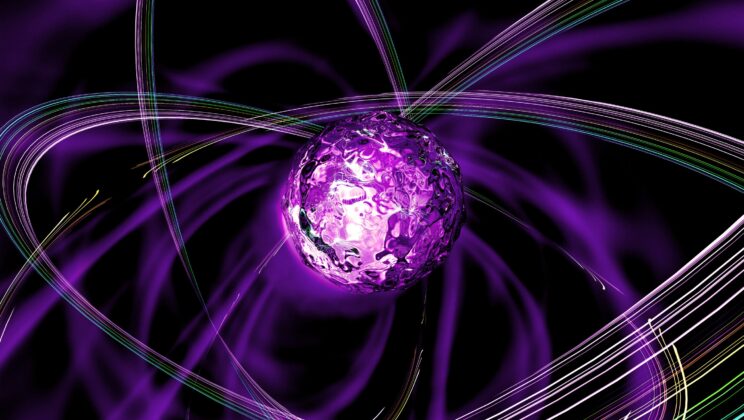Charge pairs first formed at the edges of a quantum string, then spread inward as its tension increased