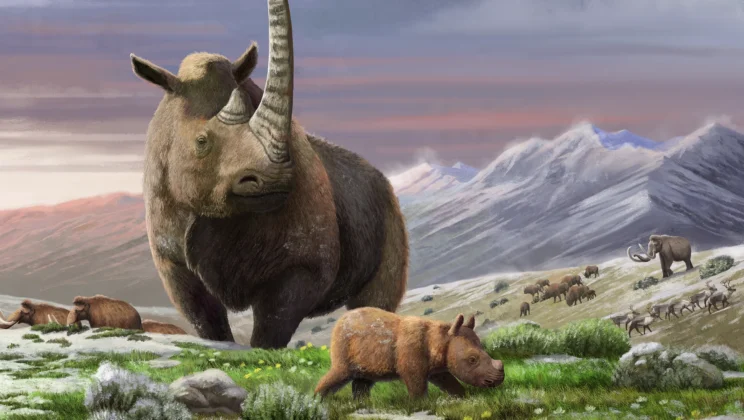The woolly rhinoceros kept more of its genetic diversity in temperate Eurasia than in the Ice Age north
